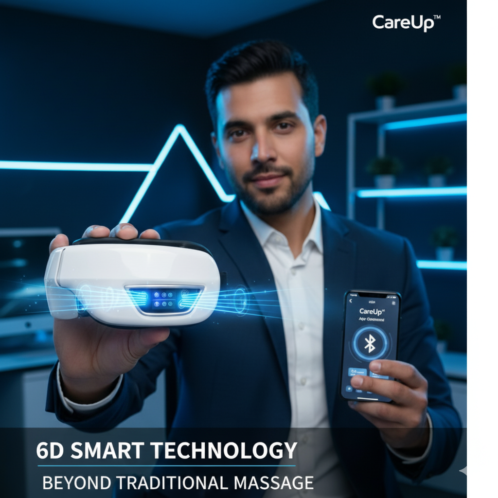 CareUp™ Smart Eye Massager 6D