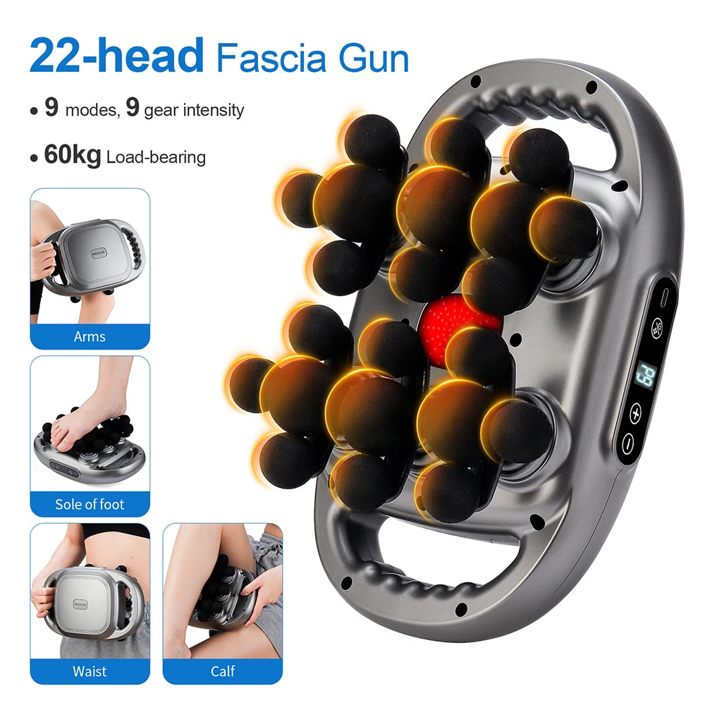 CareUp™ Gun Fascia 22 High Frequency Vibrating Frequency Of Gun Massage