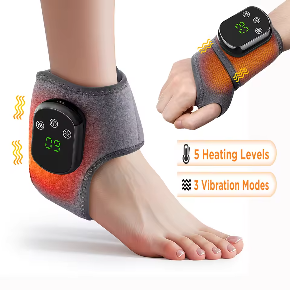 CareUp™ Electric Wristband with Adjustable Heating Vibration Massage Function