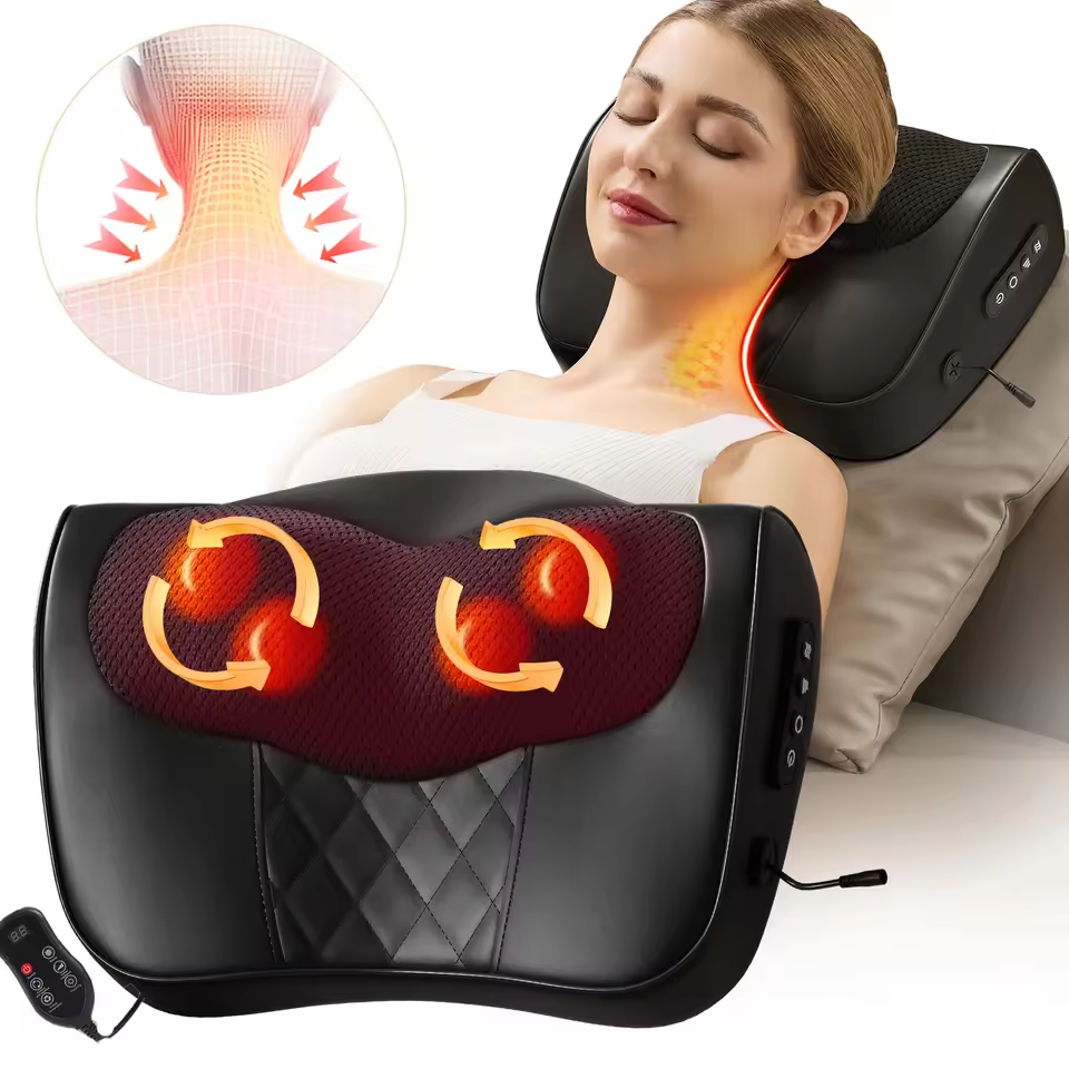 CareUp™Multi-function neck, waist, back, shoulder, kneading, hot compress, relaxation massager Gift