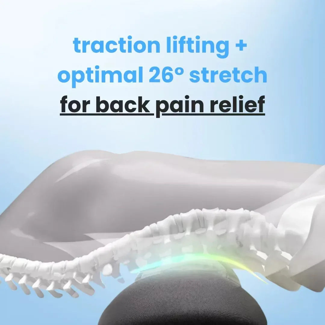 CareUp™ 3-in-1 Back Massager, Waist Pillow, Electric Massager, Flat-Bed Waist Massager