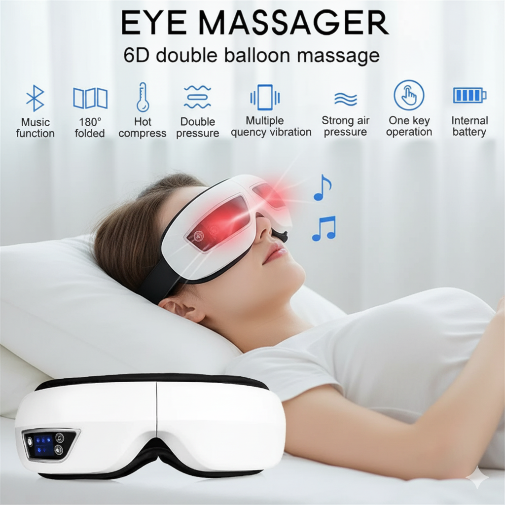 CareUp™ Smart Eye Massager 6D