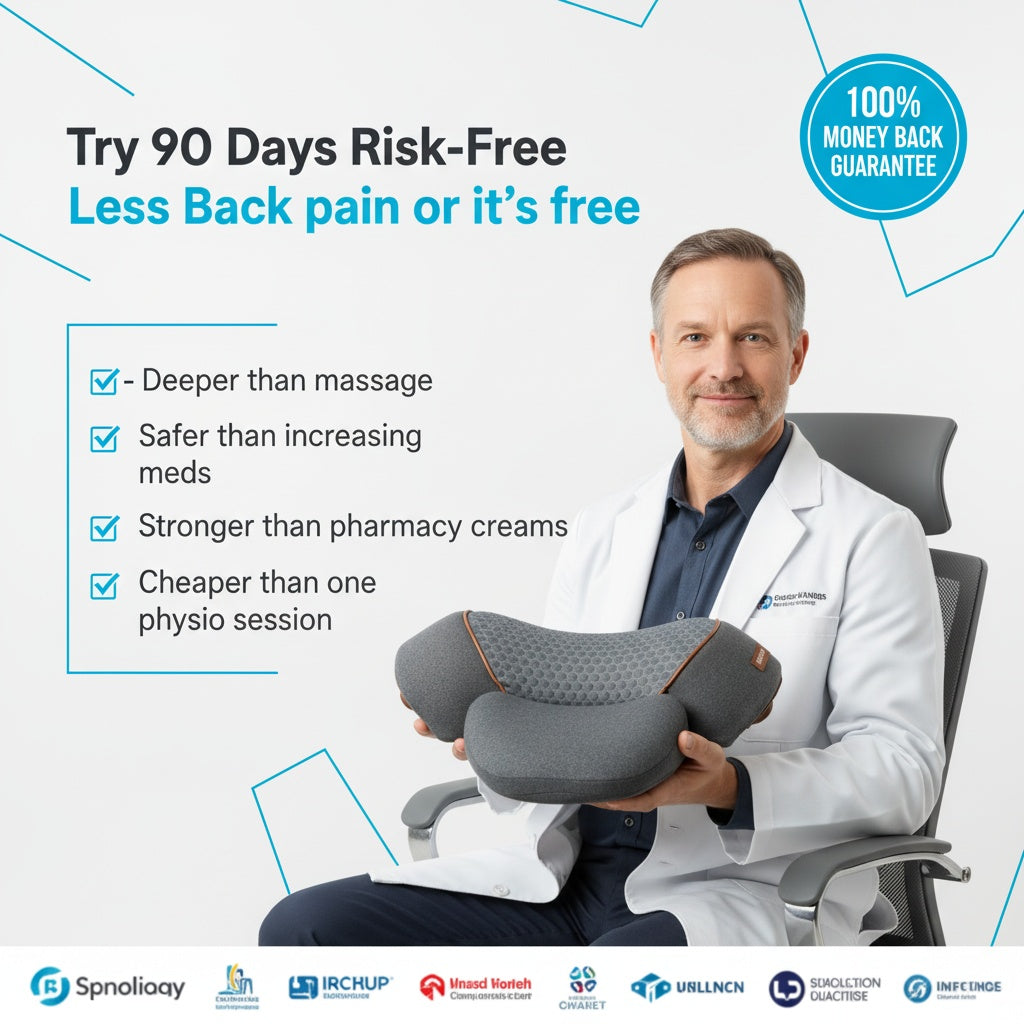 CareUp™ Thera Pillow | Heated Traction Pillow