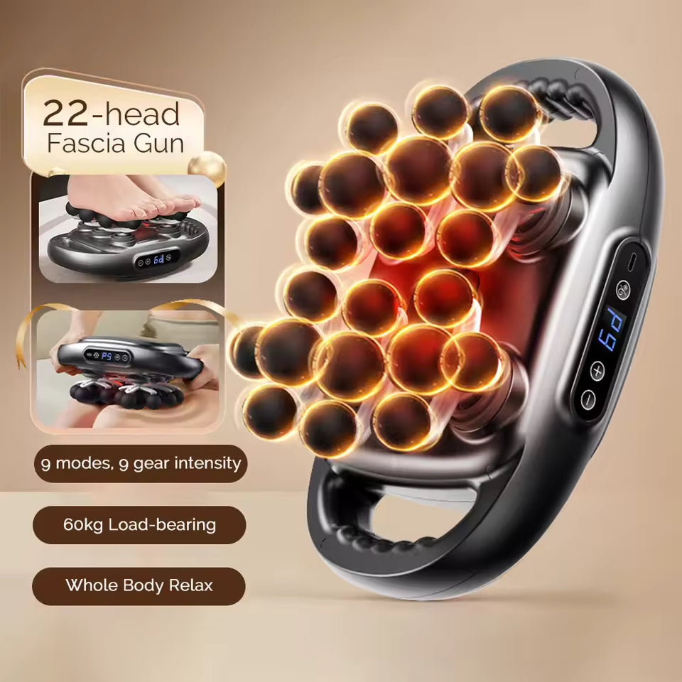 CareUp™ Gun Fascia 22 High Frequency Vibrating Frequency Of Gun Massage