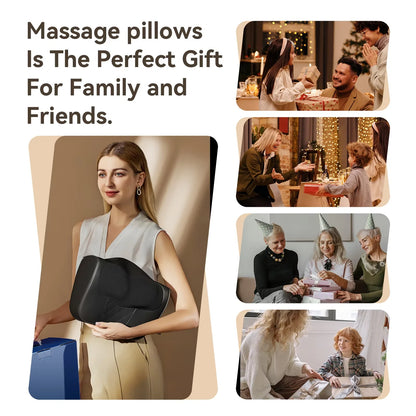 CareUp™Multi-function neck, waist, back, shoulder, kneading, hot compress, relaxation massager Gift