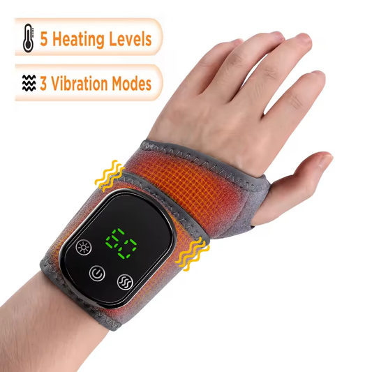 CareUp™ Electric Wristband with Adjustable Heating Vibration Massage Function