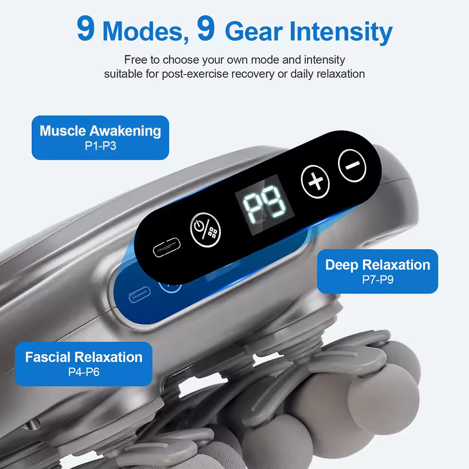 CareUp™ Gun Fascia 22 High Frequency Vibrating Frequency Of Gun Massage